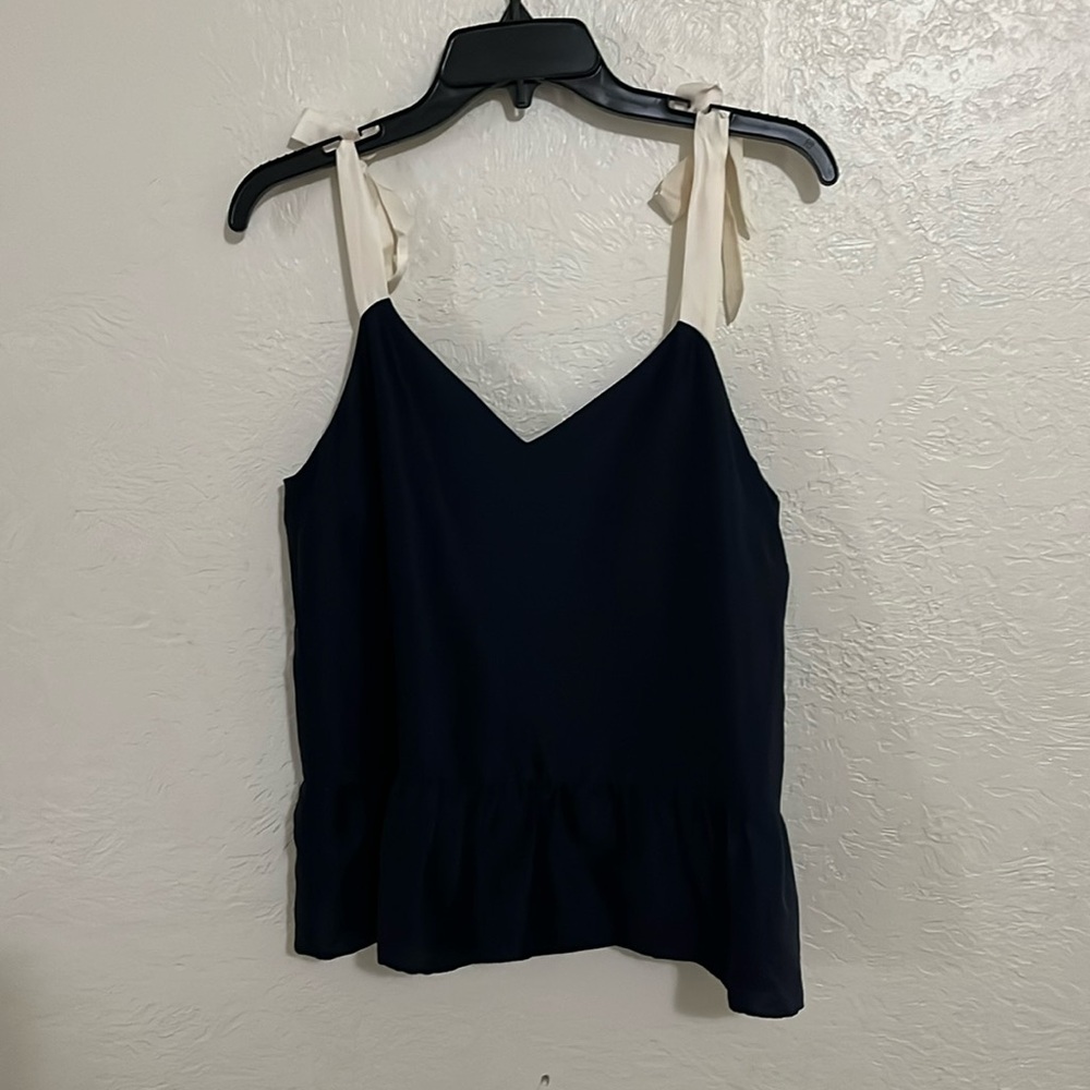 J Crew tie top